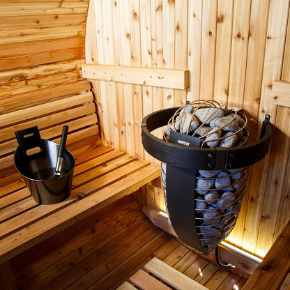 Harvia Spirit 240V Electric Heater Package w/ Digital Controller and Wifi and Stones  8.0 kW (for 177 - 431 ft³ Saunas)