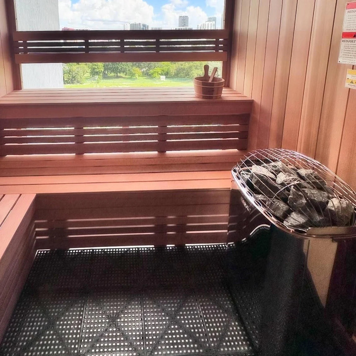 Harvia Club 240V/208V Electric Sauna Heater Package w/ Digital Controller and Wifi and Stones 12.5 KW (for 494 - 742 ft³ Saunas)