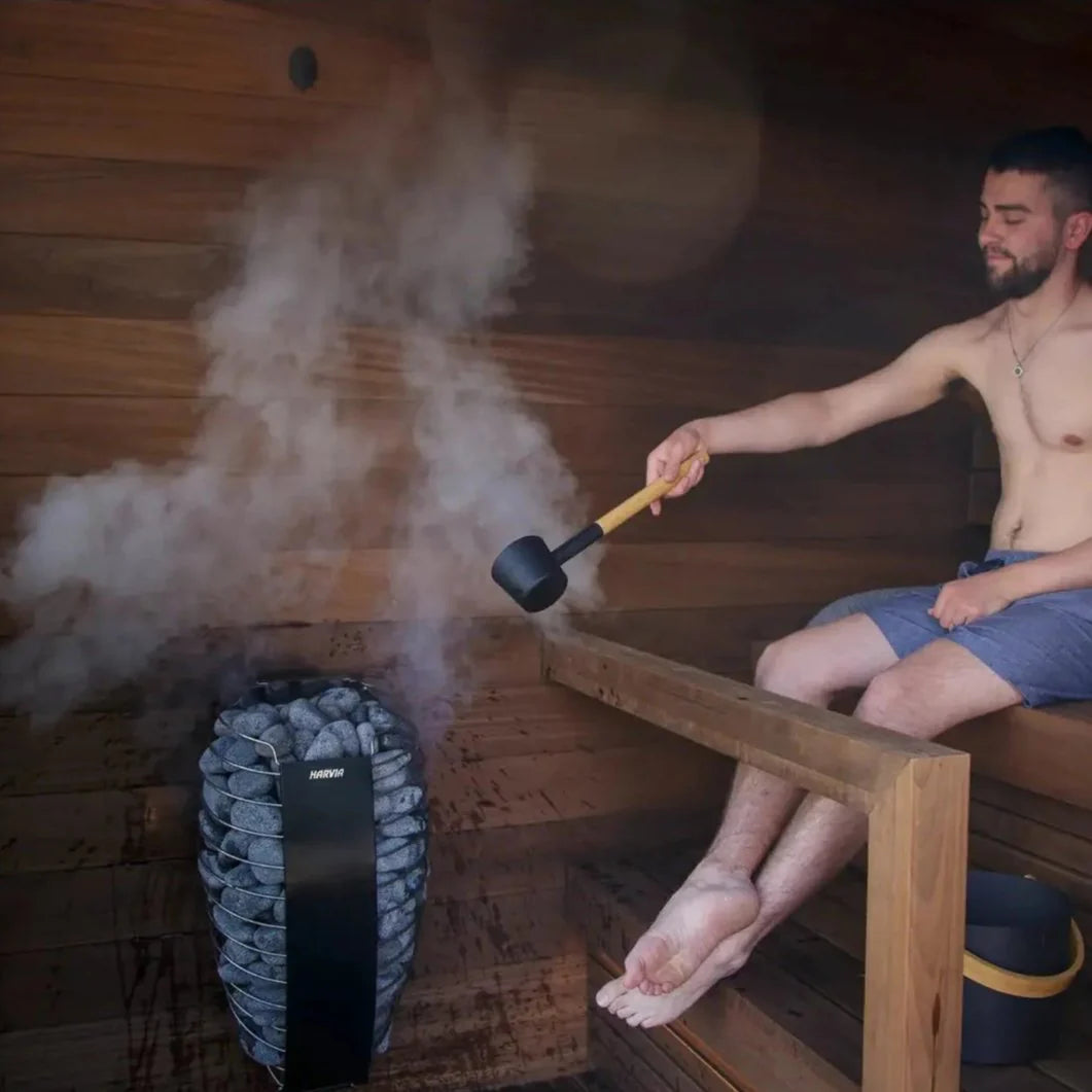 Harvia Spirit 240V Electric Heater Package w/ Digital Controller and Wifi and Stones  8.0 kW (for 177 - 431 ft³ Saunas)