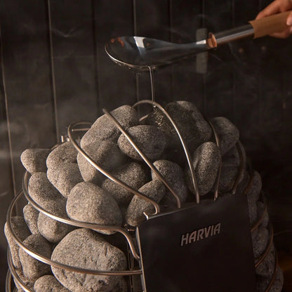 Harvia Spirit 240V Electric Heater Package w/ Digital Controller and Wifi and Stones  8.0 kW (for 177 - 431 ft³ Saunas)
