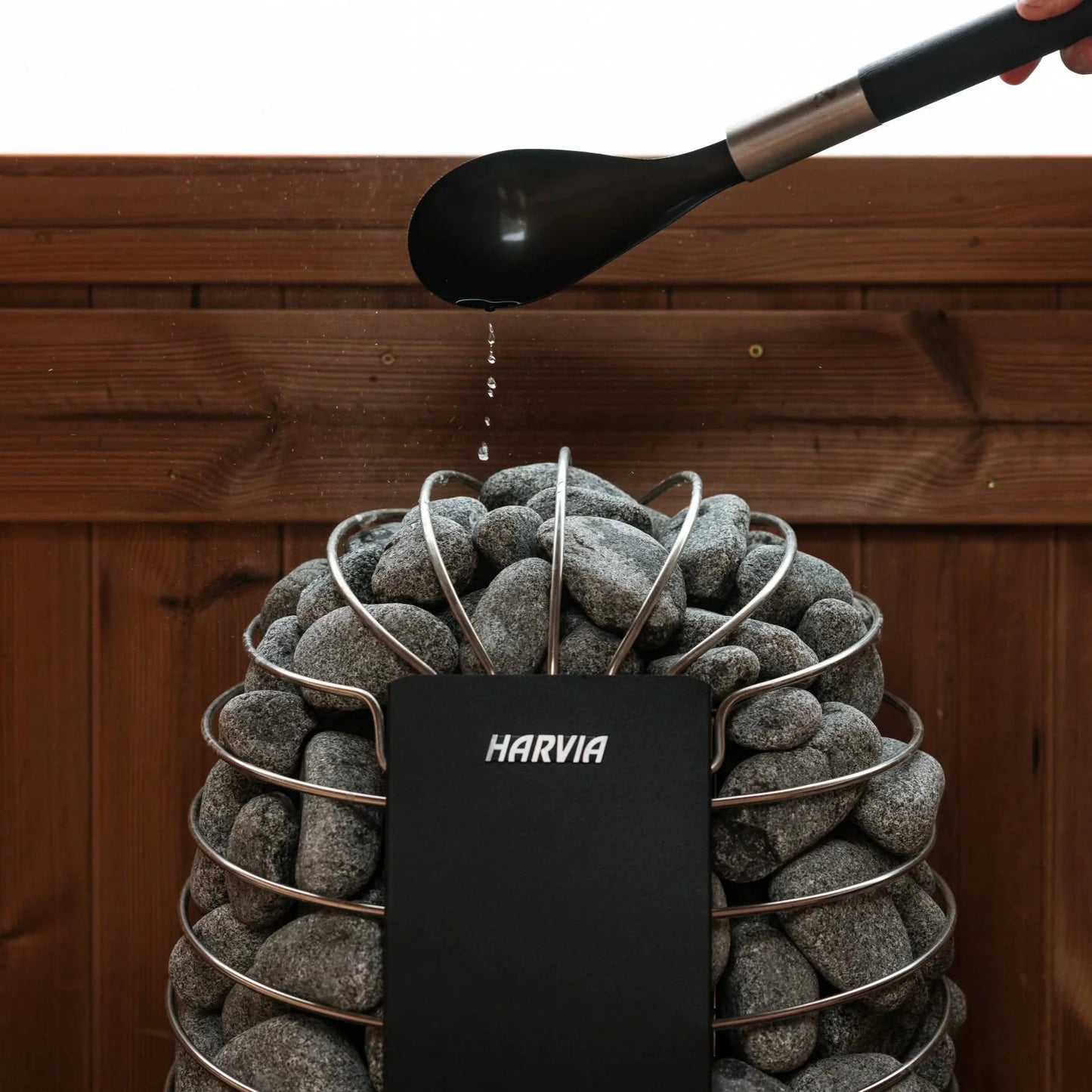 Harvia Spirit 240V Electric Heater Package w/ Digital Controller and Wifi and Stones  8.0 kW (for 177 - 431 ft³ Saunas)