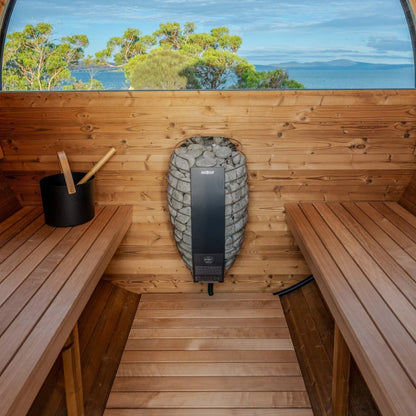Harvia Spirit 240V Electric Heater Package w/ Digital Controller and Wifi and Stones  8.0 kW (for 177 - 431 ft³ Saunas)