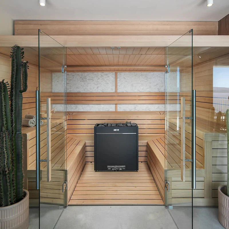 Harvia Virta Pro 16/20kW 240V/208V Electric Sauna Heater Package w/ Digital Controller and Wifi and Stones  16 KW (240V/1PH) (for 354 - 918 ft³ Saunas)