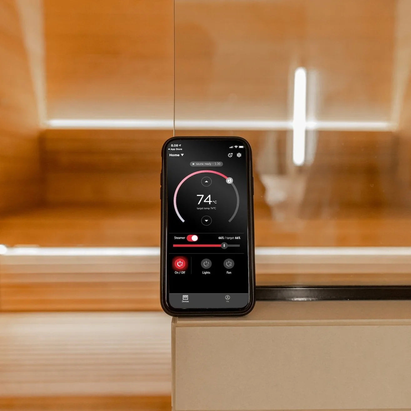 Harvia KIP 240V Electric Heater Package w/ Digital Controller and Wifi and Stones 3 KW (for 84 - 130 ft³ Saunas)