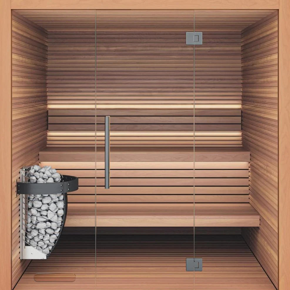 Harvia Spirit 240V Electric Heater Package w/ Digital Controller and Wifi and Stones  8.0 kW (for 177 - 431 ft³ Saunas)