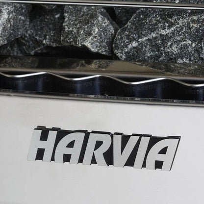 Harvia KIP 240V Electric Heater Package w/ Built-In Knob Controls and Stones  6 KW (for 170 - 300 ft³ Saunas)