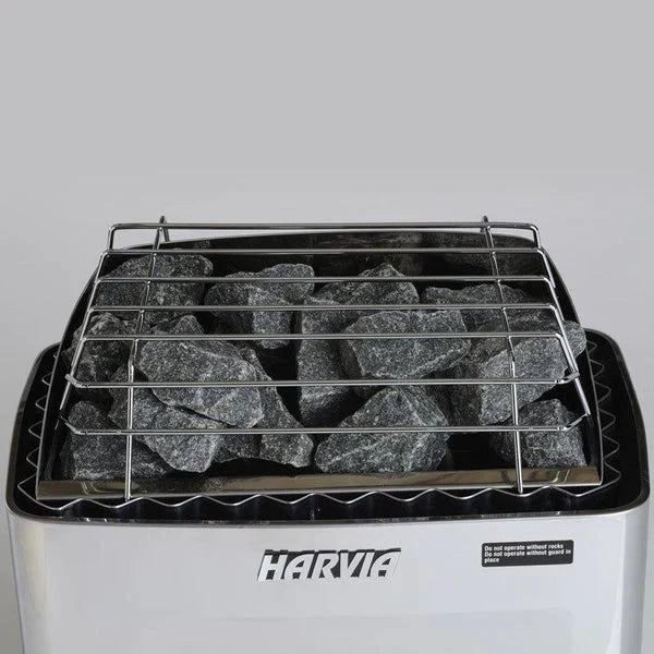 Harvia KIP 240V Electric Heater Package w/ Digital Controller and Wifi and Stones 6 KW for 170 - 300 ft³ Saunas