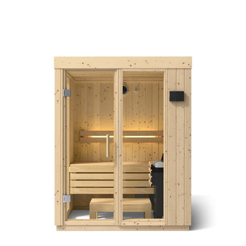 Kohler C1 Indoor Sauna Kit, Scandinavian Spruce