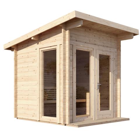 SaunaLife Garden Series Model G4 Sauna - Thumbnail 5