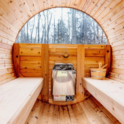 Harvia KIP 240V Electric Heater Package w/ Built-In Knob Controls and Stones  6 KW (for 170 - 300 ft³ Saunas)