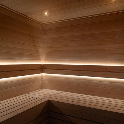 PROSAUNAS 1-Zone Dimmable White LED  Light Strip Kit