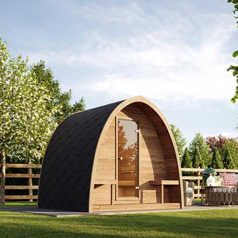 SaunaLife Model G11 Outdoor Home Sauna